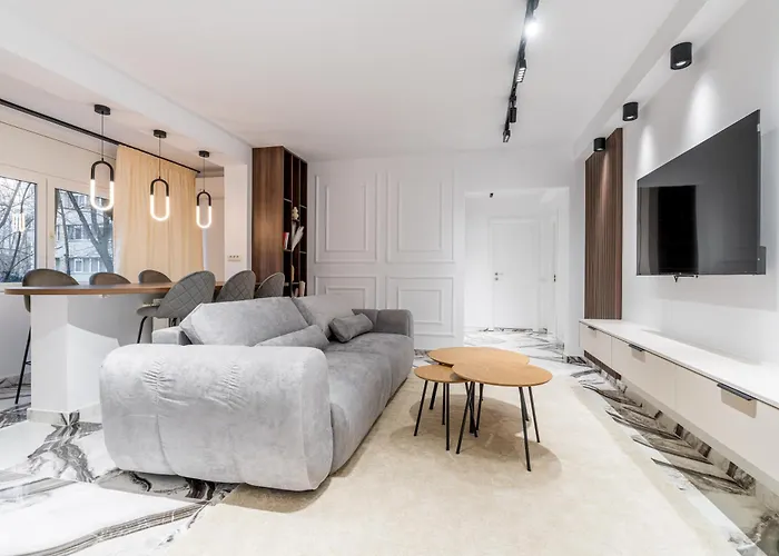 Ultra-modern Luxury - Spacious & Elegant Apartament Bukareszt